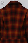 SHUSHU TONG double collar long coat aw21co07 orange